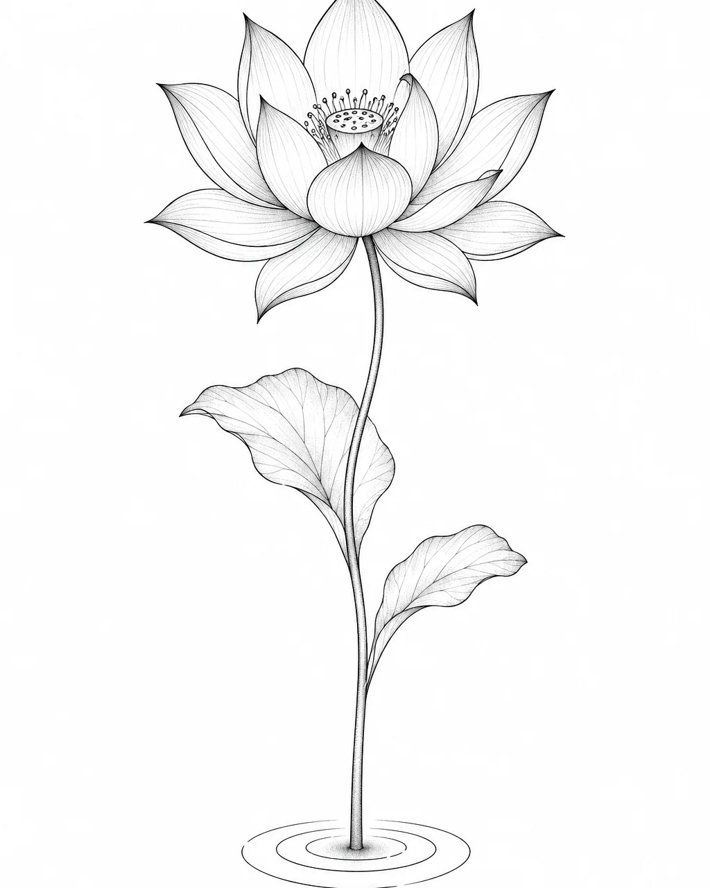 Lotus tattoo design idea